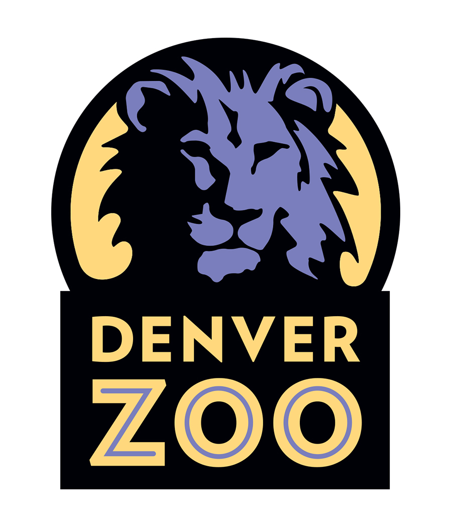 Denver Zoo LOGO 3x3.5in