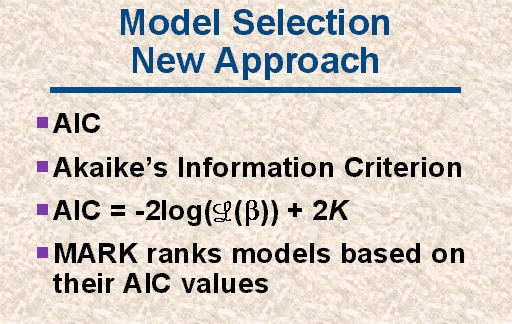 Advanced Features of Program MARK – Gary C. White
