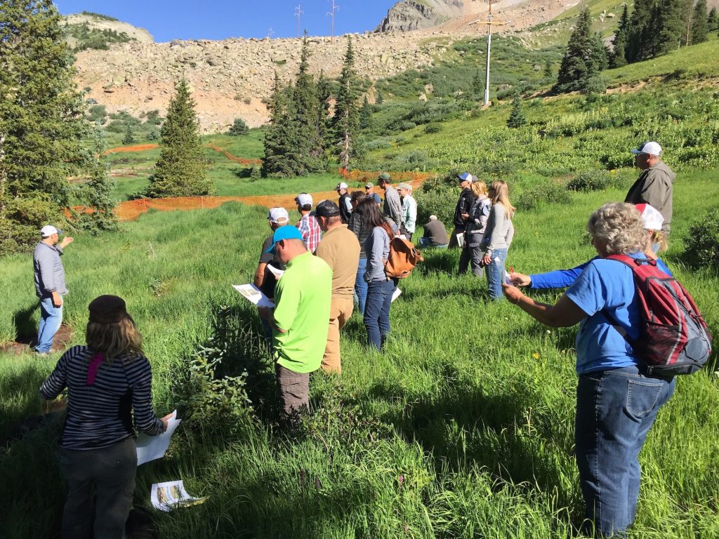 Participants at the HAR Summer Field Tour, 2016