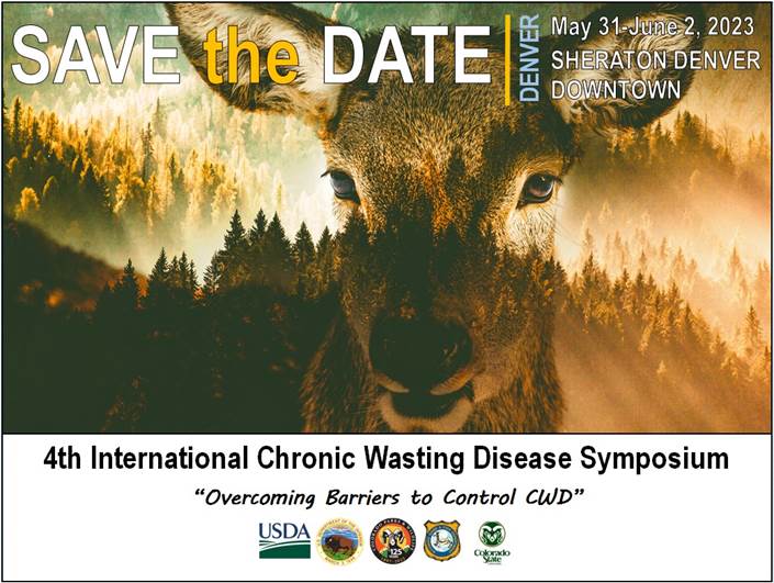 Save the date CWD Symposium