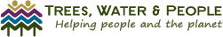 Benefactor Trees, Water People Horizontal Logo Full Color (250 X 41)