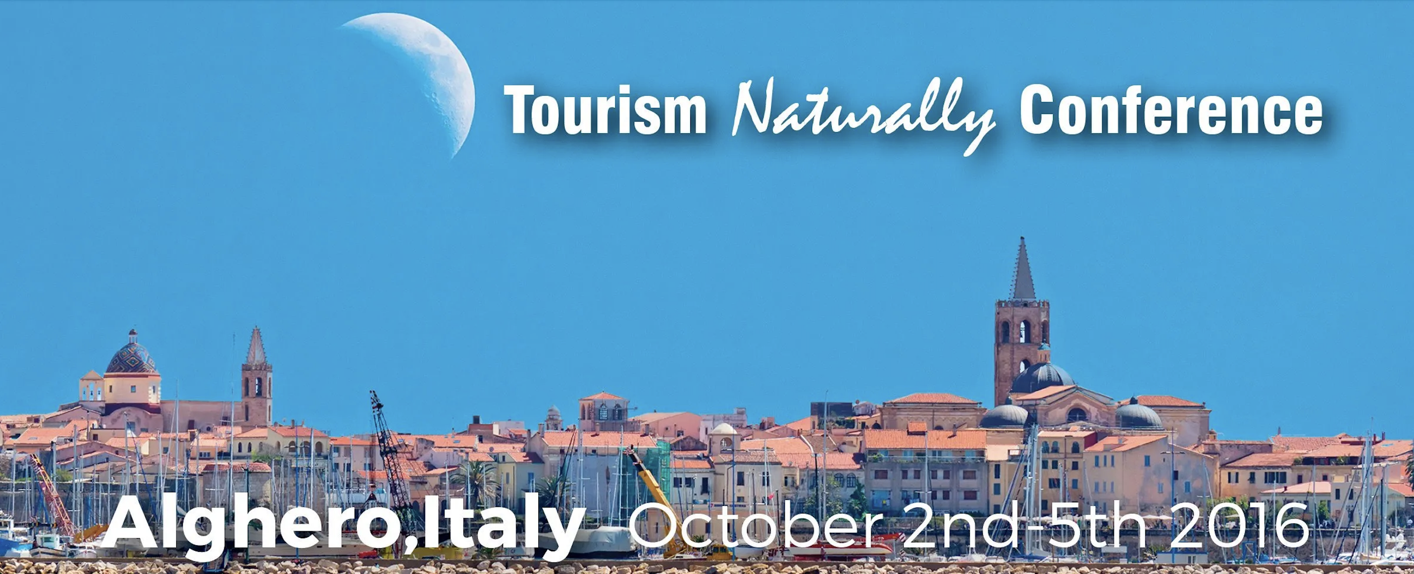 Inaugural Tourism Naturally Conference in Alghero, Italy, in October 2016
